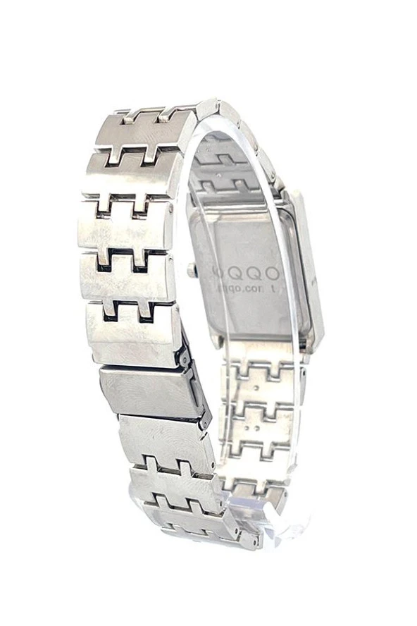 Maria Krem Kadran Gümüş Kordon Kadın Kol Saat - 5