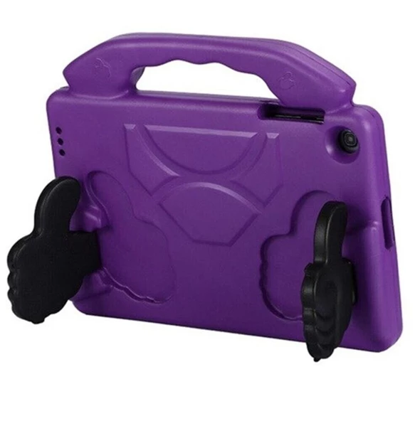 Lenovo Tab M10 Plus TB-X606F X606X Kılıf Tutmalı Standlı Silikon Case - 7