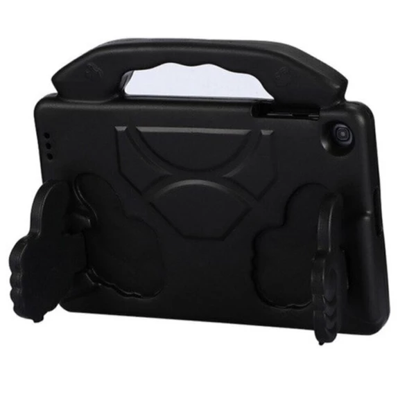 Lenovo Tab M10 Plus TB-X606F X606X Kılıf Tutmalı Standlı Silikon Case - 5