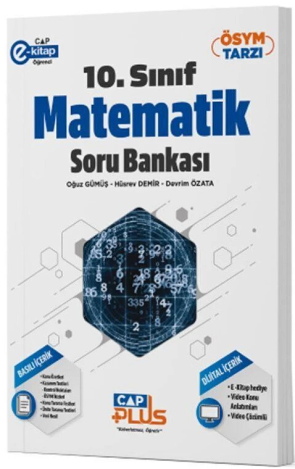 10. Sınıf Anadolu Lisesi Matematik Soru Bankası Çap Yayınları