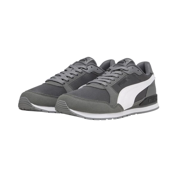 Puma 384640 St Runner V3 Mesh Spor Ayakkabı Gri - 3
