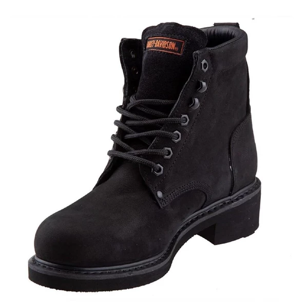 Harley Davidson Gibson Erkek Bot Siyah Nubuk - 2