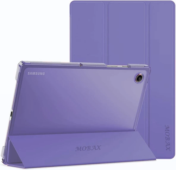 Samsung Galaxy Tab A8 10.5 SM-X200 X205 X207 Kılıf New PU Deri Smart Standlı Case - Resim 12