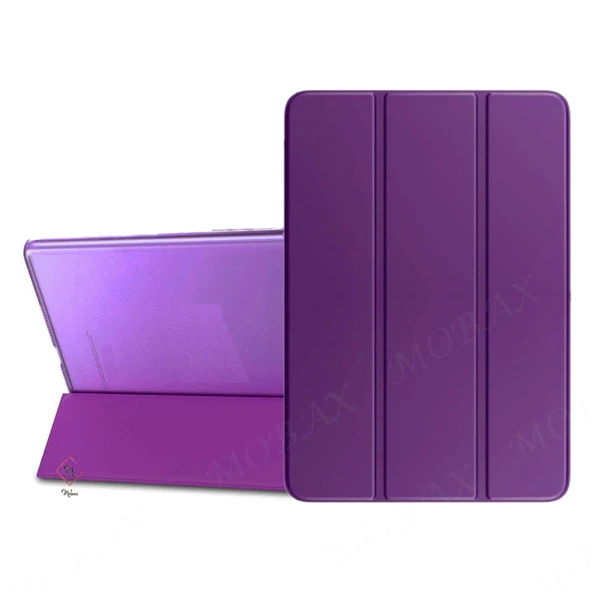 Samsung Galaxy Tab A8 10.5 SM-X200 X205 X207 Kılıf New PU Deri Smart Standlı Case - Resim 10