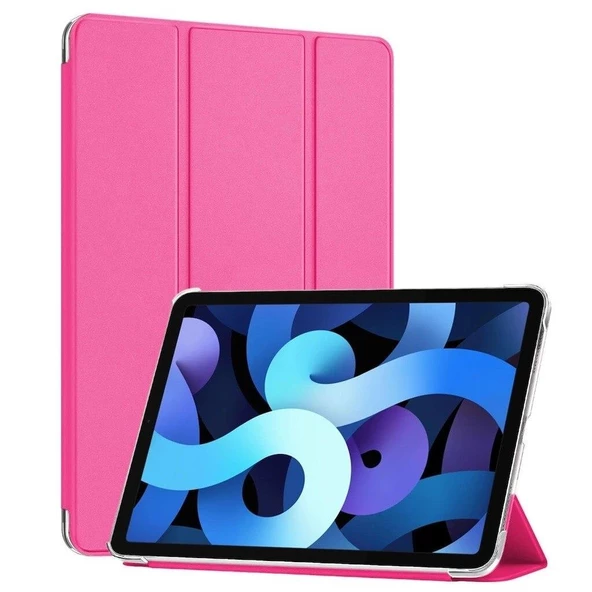 Samsung Galaxy Tab A8 10.5 SM-X200 X205 X207 Kılıf New PU Deri Smart Standlı Case - Resim 6