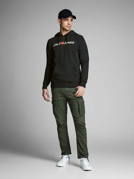 Jack Jones Logo Erkek Sweat 12137054 - 2