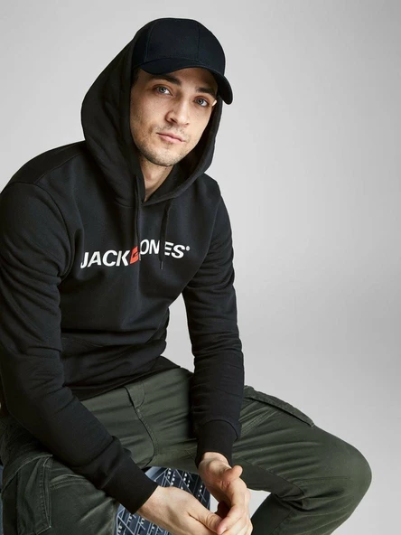 Jack Jones Logo Erkek Sweat 12137054 - 3