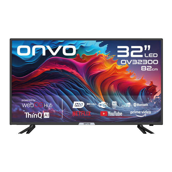 Onvo OV32300 HD 32" 82 Ekran Uydu Alıcılı webOS Smart LED TV