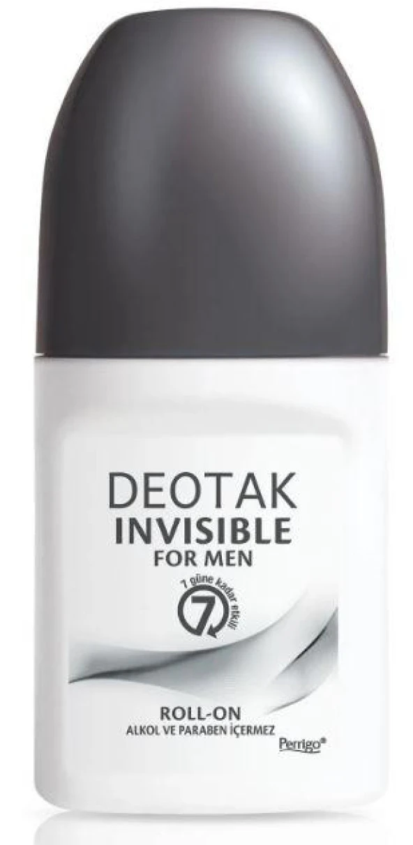Deotak Roll-On Deodorant Erkek Invisible 35 ml