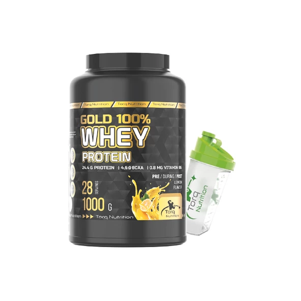 Torq Nutrition Gold Whey Protein Limon Aromalı 1000 gr