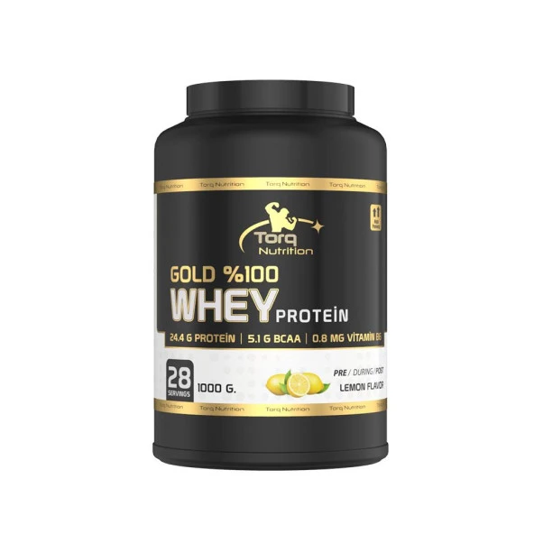 Torq Nutrition Gold Whey Protein Limon Aromalı 1000 gr