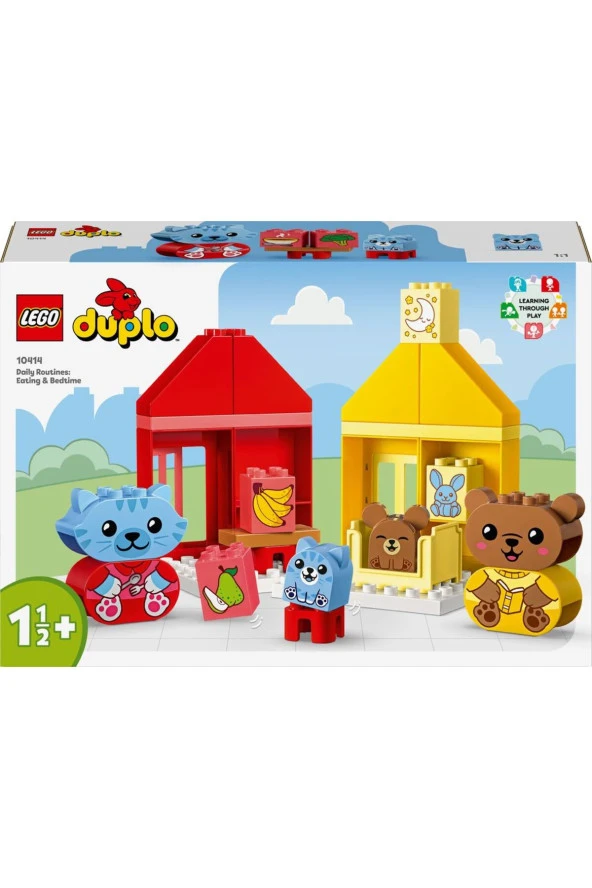 ® DUPLO® İlk Günlük Rutinlerim: Yemek ve Uyku Zamanı 10414 -Eğitici Oyuncak Yapım Seti (28Parça) - 3