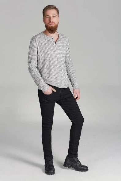 Ltb Smarty Balck Wash Erkek Jean