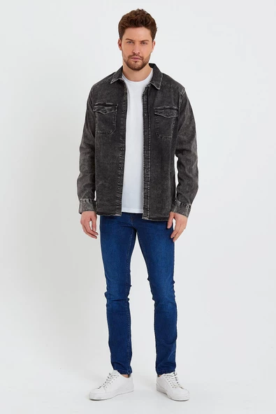 Sportuel Street One Erkek Jean Gömlek - 7