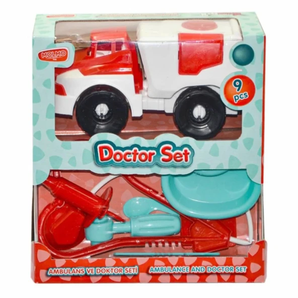 Nessiworld Ambulanslı Doktor Oyun Seti ML492