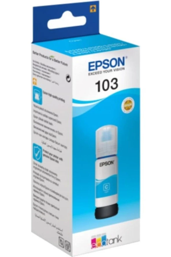 Epson 103 T00S24A  Ecotank Cam Göbeği Kartuş Ink Bottle