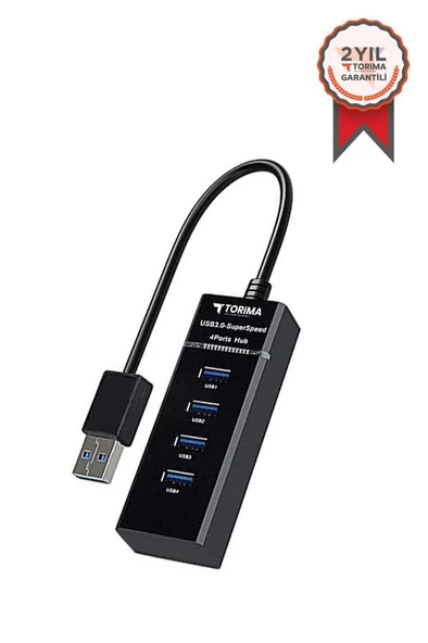 Torima 4 Port 3.0 Usb Hub YD-32