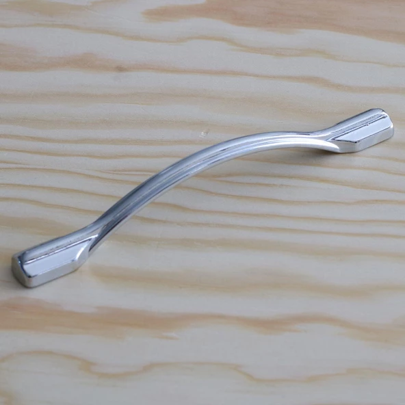 I?nci Kulp Mobilya Mutfak Dolabı Çekmece Dolap Kulpları Kapak Kulpu Kulbu Krom Renk 128 Mm Metal - 7
