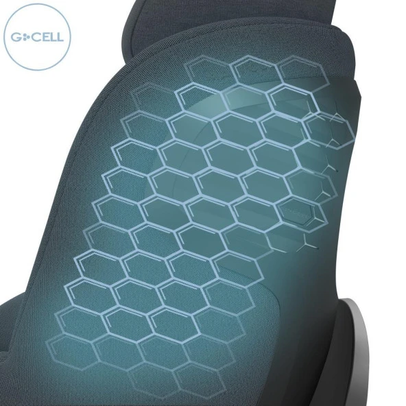 Maxi-Cosi Mica 360 Pro I-Size SlideTech Kızaklı İsofix'li Dönebilir Yatabilir 0-18 Kg Bebek Oto Koltuğu Authentic Graphite - 4