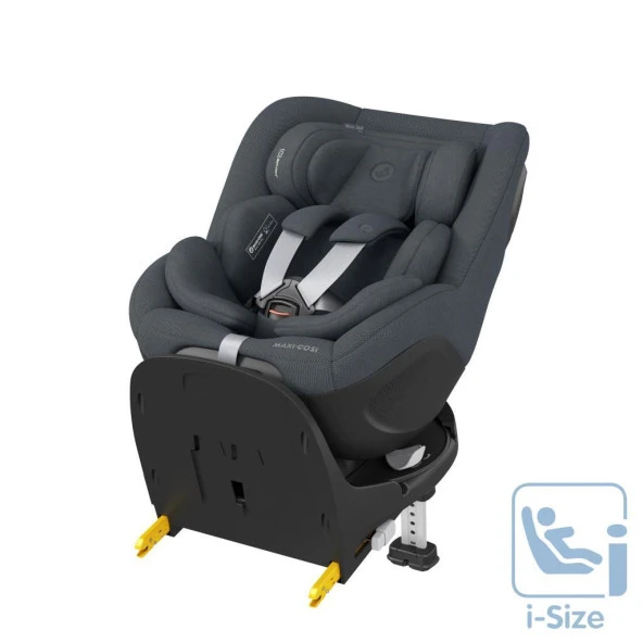 Maxi-Cosi Mica 360 Pro I-Size SlideTech Kızaklı İsofix'li Dönebilir Yatabilir 0-18 Kg Bebek Oto Koltuğu Authentic Graphite - 10