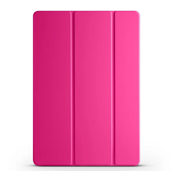 Lenovo Tab P12 12.7inç TB370FU Kalem Bölmeli Kılıf PU Deri Smart Standlı Case - 10