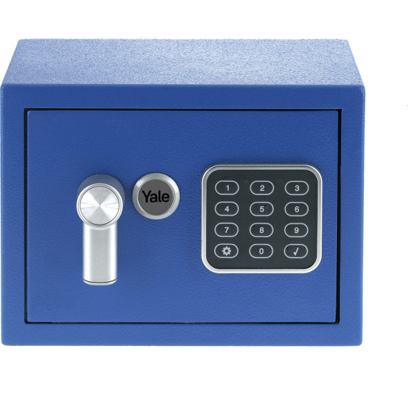 Yale YSV/170/DB1 Kollu Mini Boy Mavi Dijital Para Kasası