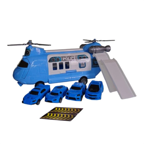 Royal Toys 4 Arabalı Polis Helikopteri RYL-7060