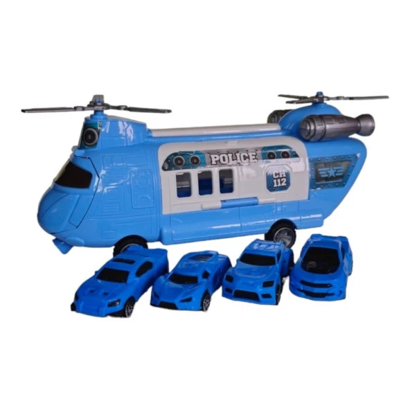 Royal Toys 4 Arabalı Polis Helikopteri RYL-7060 - 2