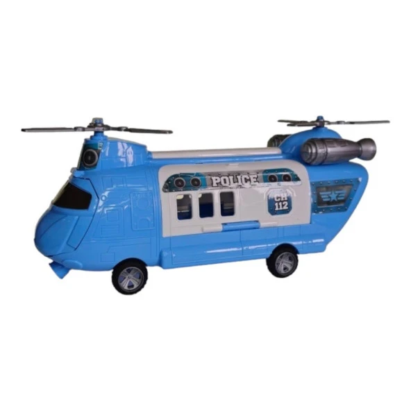 Royal Toys 4 Arabalı Polis Helikopteri RYL-7060 - 3