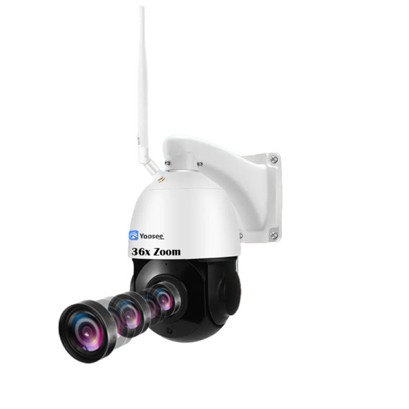 YS-36 Çelik Kasa 36x Optik Zoomlu 5mp Ultra HD Kablosuz Wifi Güvenlik Kamerası