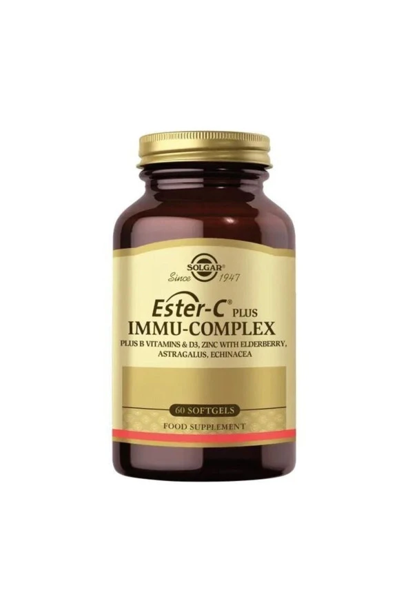 Solgar Ester-C Plus Immune Complex 60 Kapsül