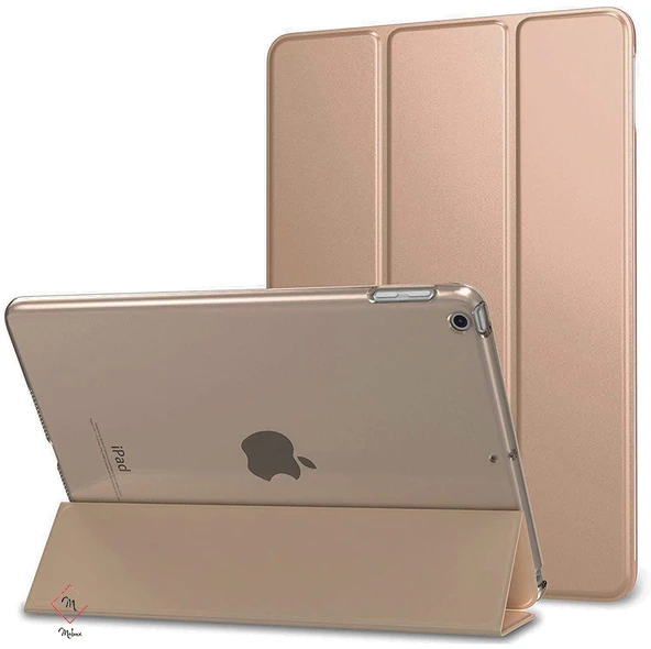 Apple iPad 8. Nesil 10.2 Kılıf PU Deri Smart Standlı Case A2270 A2428 A2429 A2430 - 10