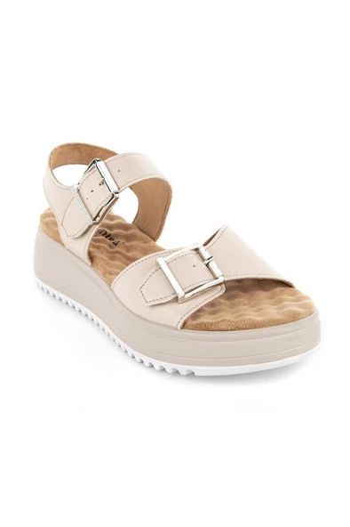 Muya Beebi 34213-045 Anatomik Taban Kadın Sandalet Krem 36-40 - 2
