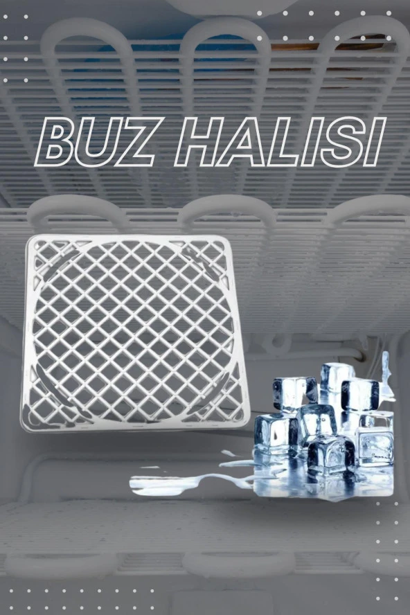 Lavabo Ve Buzluk Halısı, Lavabo Matı - Açık Gri