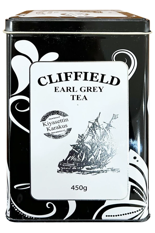 Cliffield Tea Earl Grey Tea Dökme Siyah Çay 450GR