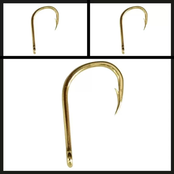 Uyguna-Yakala No:4/0 (4'lü)  Iseama Gold İğne-İĞN.518 - Resim 2