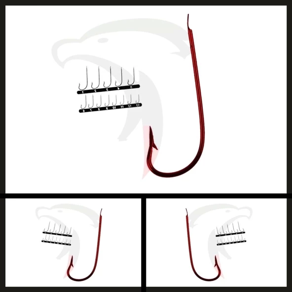 Uyguna-Yakala (100'lü) 15220 No: 9 Kırmızı İğne-İĞN.606 ürün görseli