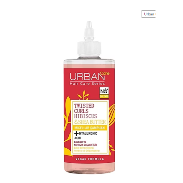 Urban Care Twisted Curls Kıvırcık Saçlar için Sülfatsız Şampuan 340 ml
