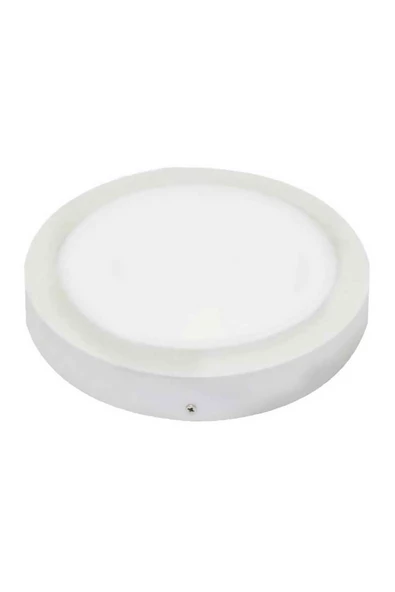 5 Adet 12W 3000K Günışığı Işık Sıva Üstü Smd Yuvarlak Led Panel KDL421