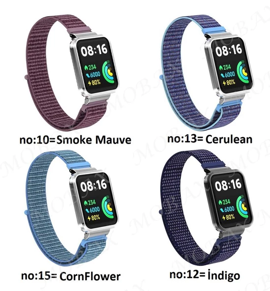 Mi Watch Lite Kordon Kasalı Hasır Kordon 61 - 4