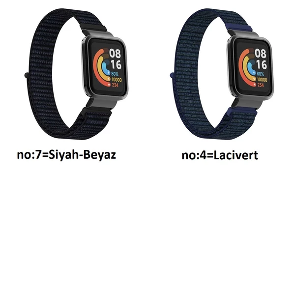 Mi Watch Lite Kordon Kasalı Hasır Kordon 61 - 6