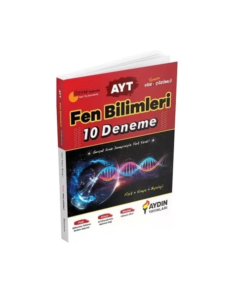 AYT Fen Bilimleri 10 Deneme
