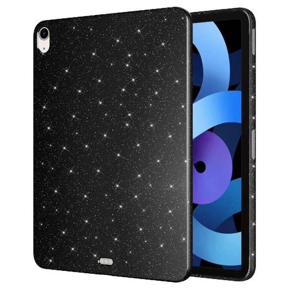 iPad Air 10.9 2022 (5.Nesil) Tablet Koton Işıltılı Parlak Görünümlü Kılıf - 8