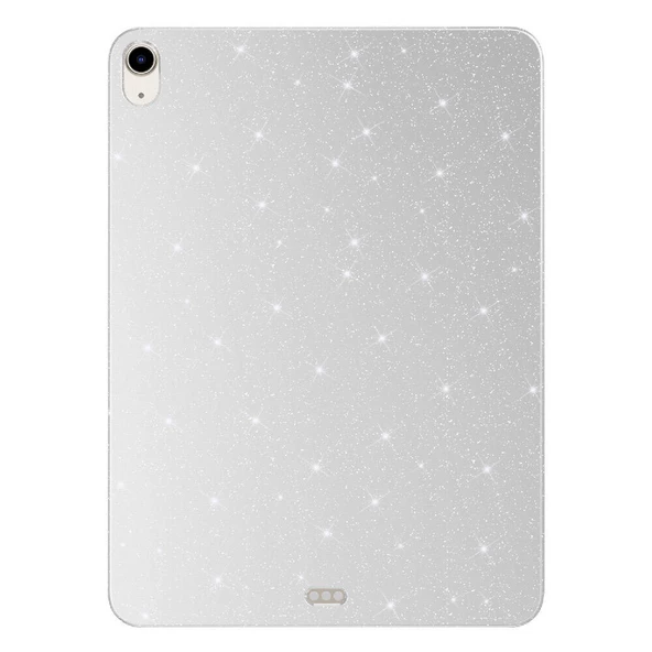 iPad Air 10.9 2022 (5.Nesil) Tablet Koton Işıltılı Parlak Görünümlü Kılıf - 5