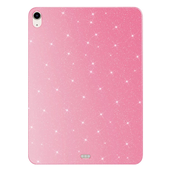 iPad Air 10.9 2022 (5.Nesil) Tablet Koton Işıltılı Parlak Görünümlü Kılıf - 4