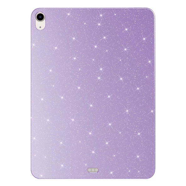 iPad Air 10.9 2022 (5.Nesil) Tablet Koton Işıltılı Parlak Görünümlü Kılıf - 6