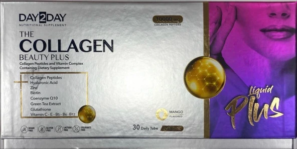 Day2Day The Collagen Beauty Plus 30 Tüp x 40 ml ürün görseli