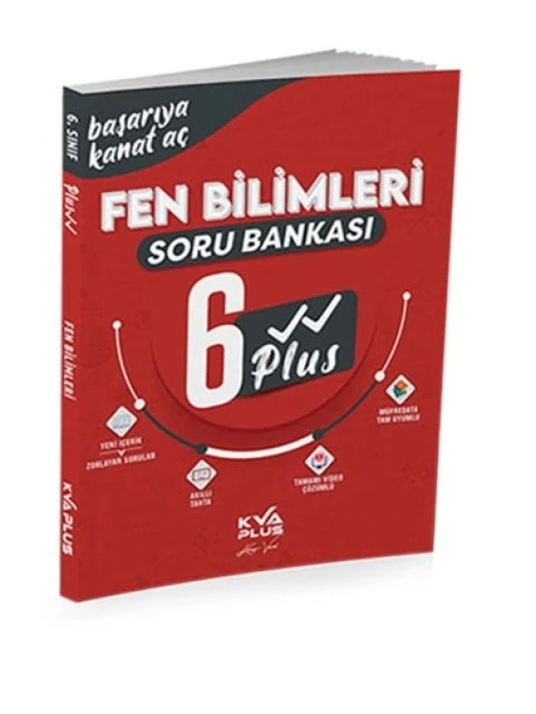 KORAY VAROL YAYINLARI 6. SINIF FEN BİLİMLERİ PLUS SERİSİ SORU BANKASI