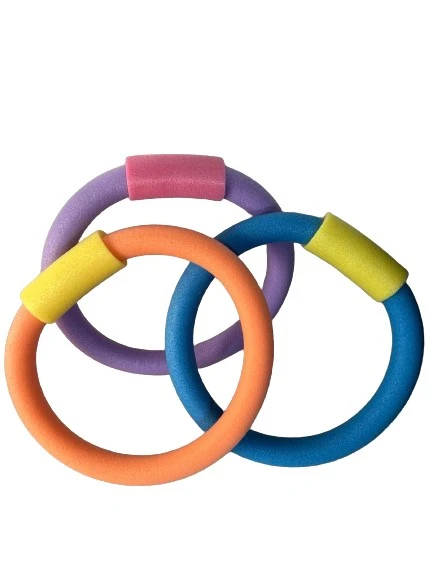 YGT Ambalaj 3 Adet Kilitli Kelepçeli Deniz ve Havuz Makarnası, 3 Adet Makarna 3 Adet Kilit