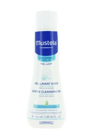 MUSTELA Gentle Cleansing Gel 50 ml (Yenidoğan Şampuanı) 35041050287701